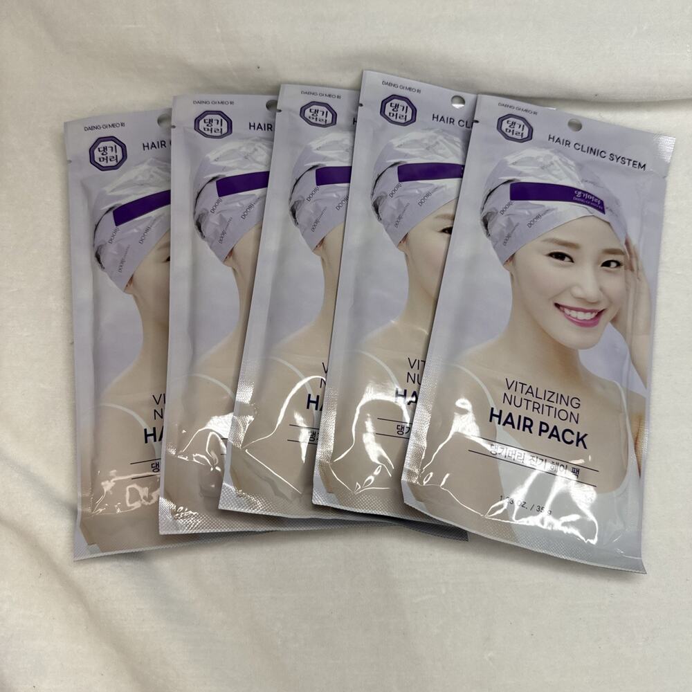 Daeng Gi Meo Ri Vitalizing Nutrition Hair Pack Of 5 Count 1.23oz/35g